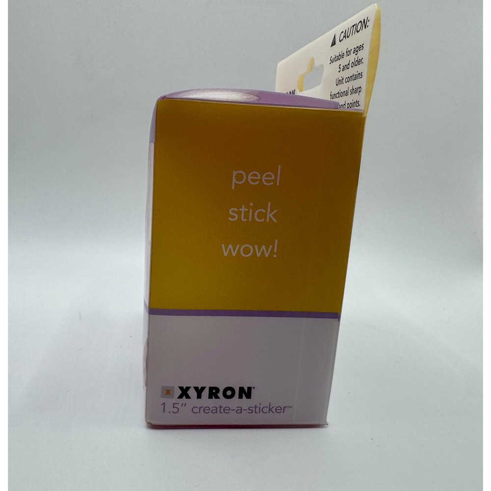 Xyron Create-a-Sticker Machine 1.5 Inch Pink Permanent Adhesive XRN150 New - Picture 2 of 6